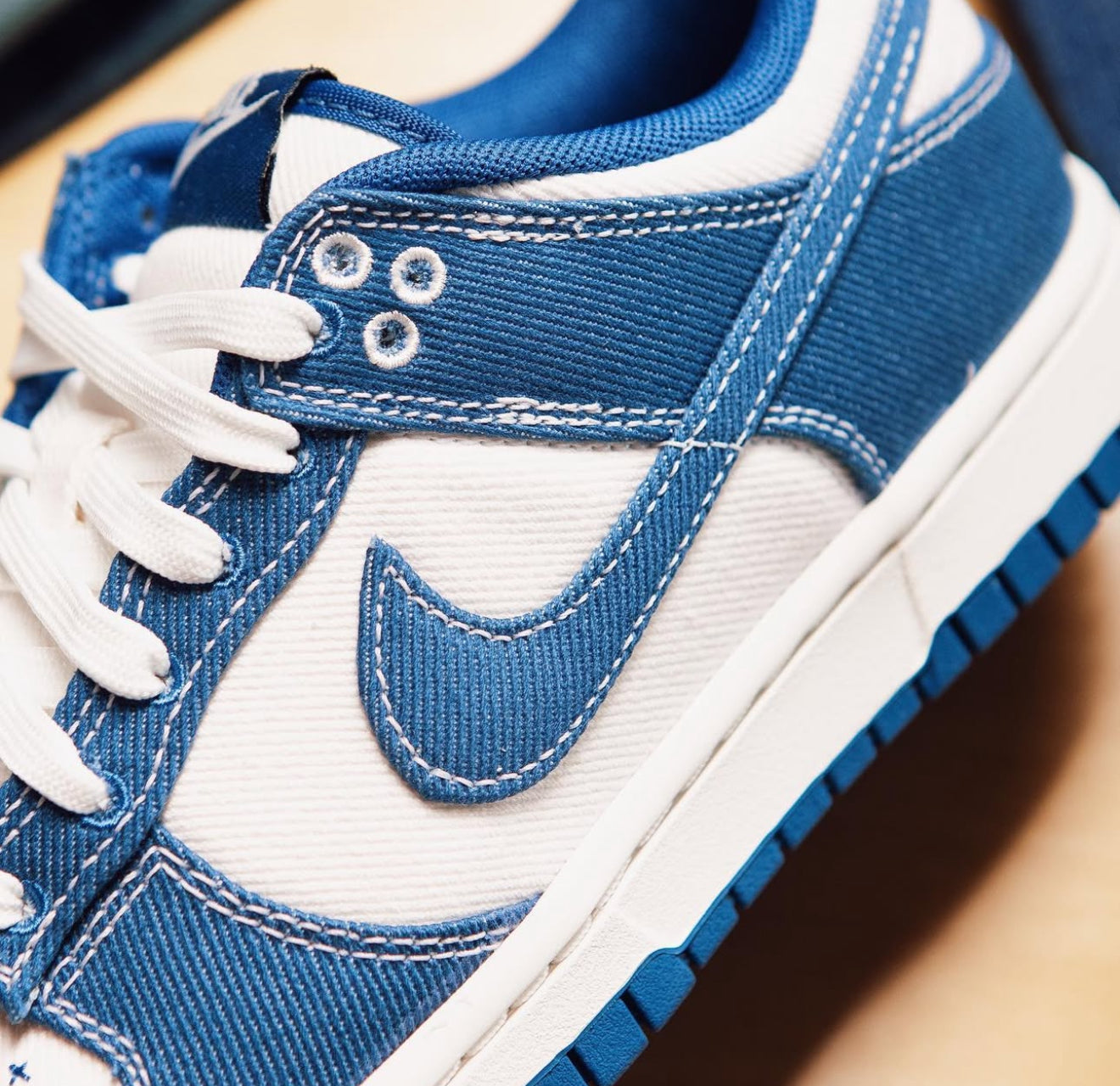 Dunk Low Industrial Blue Sashiko