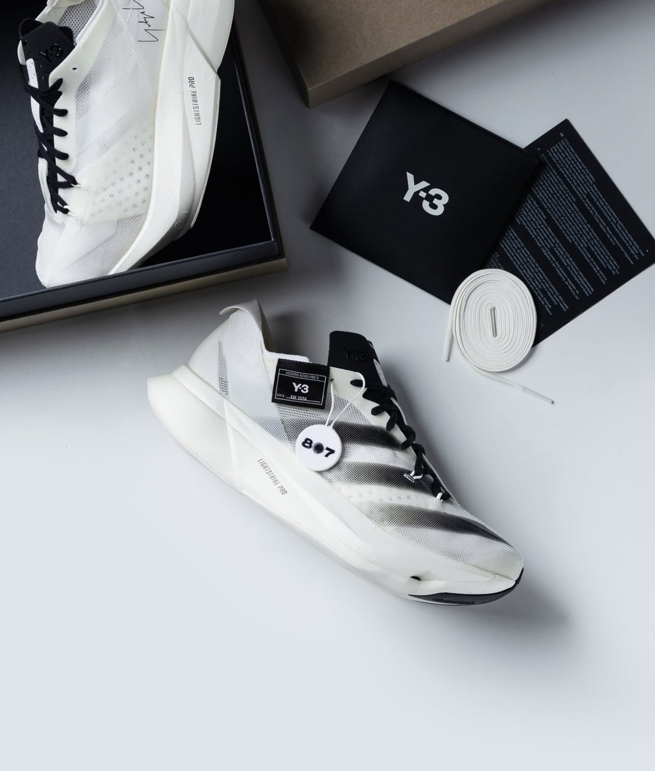 Y-3 Adios Pro 3.0 Off White Core Black