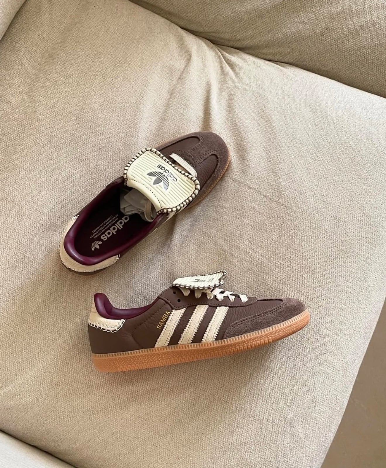 WMNs Samba LT Earth Strata White Gum