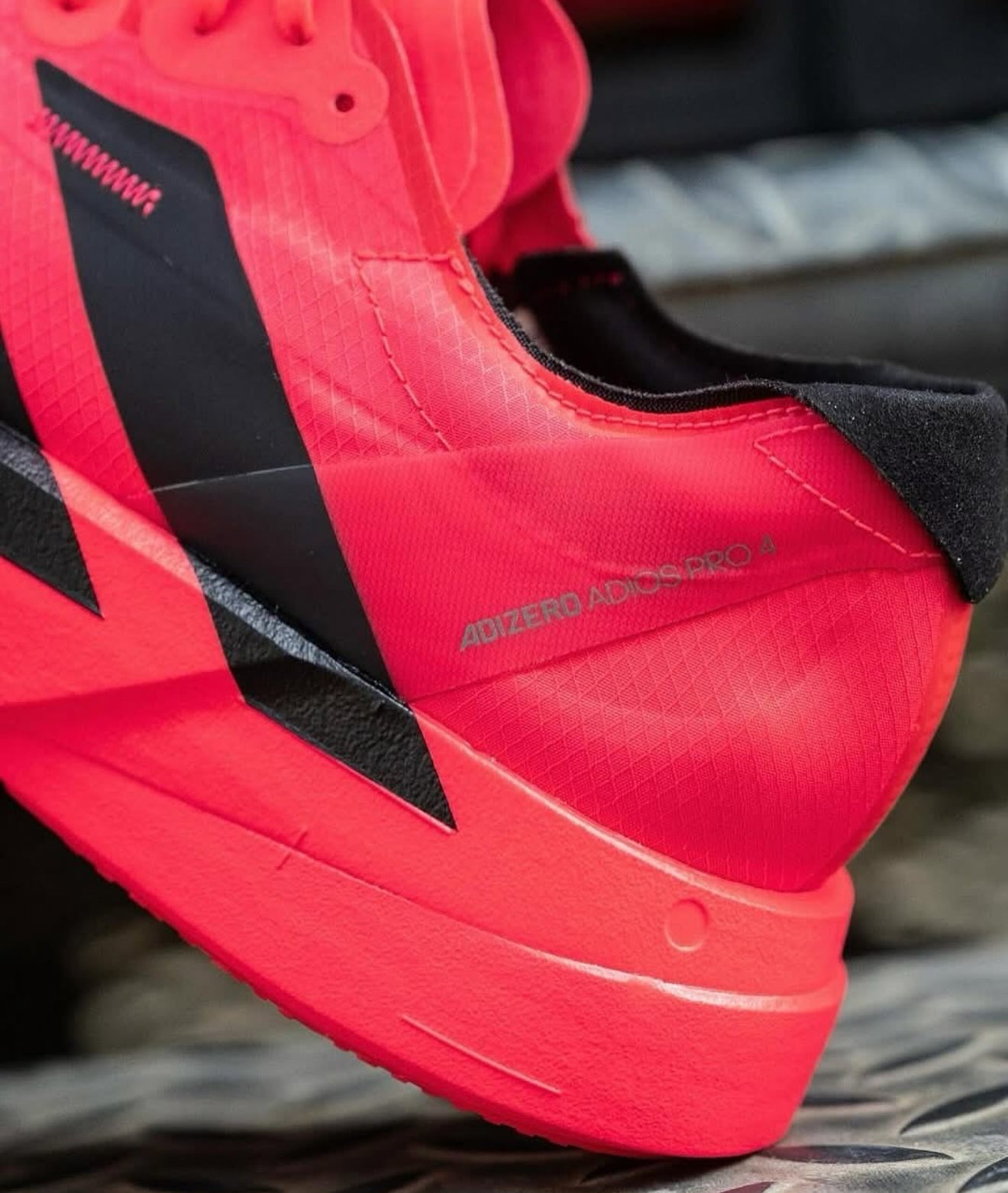 Adizero Adios Pro 4 Lucid Red Black