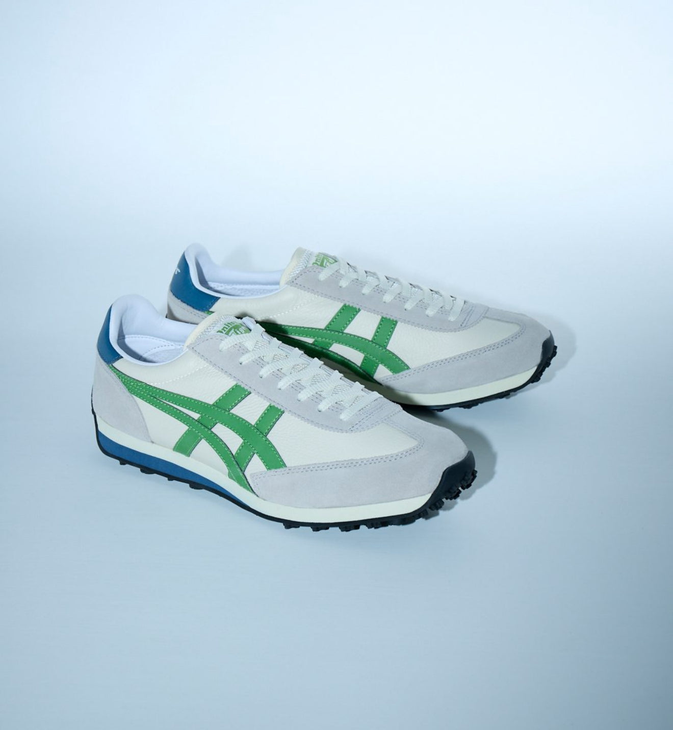EDR 78 Lace Up Cream Garden Green