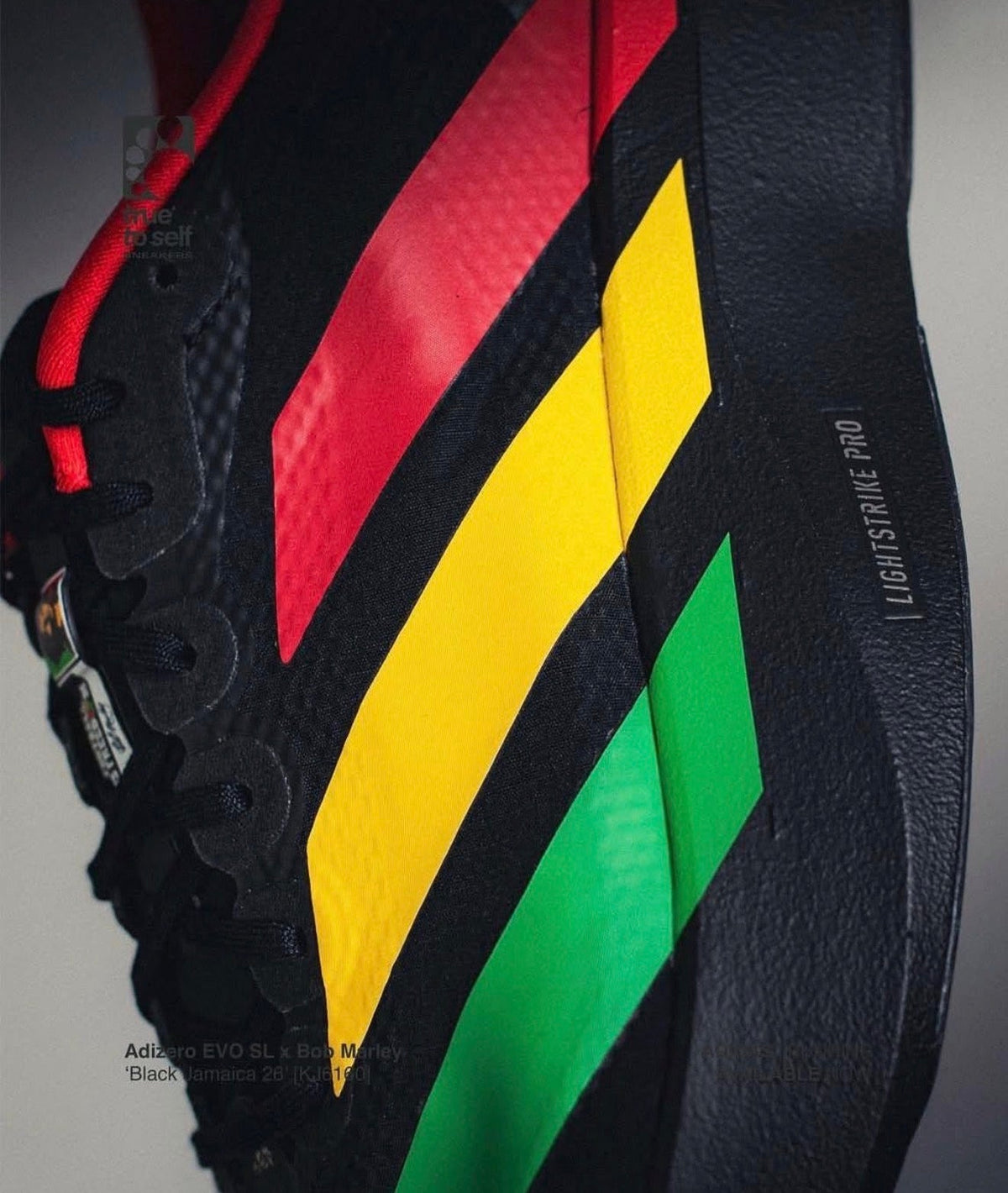 Adizero Evo SL Bob Marley Black