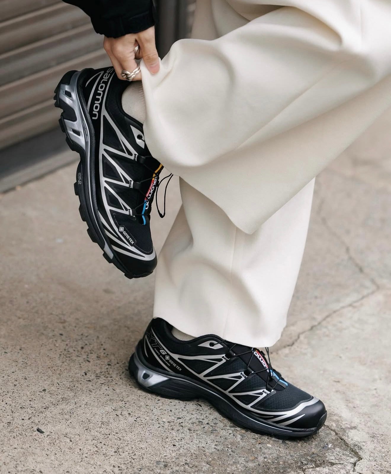 Salomon XT-6 Gore-Tex Black Silver