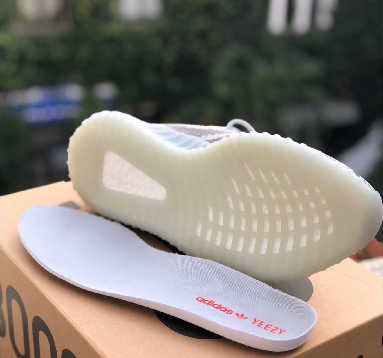 Yeezy 350v2 Blue Tint