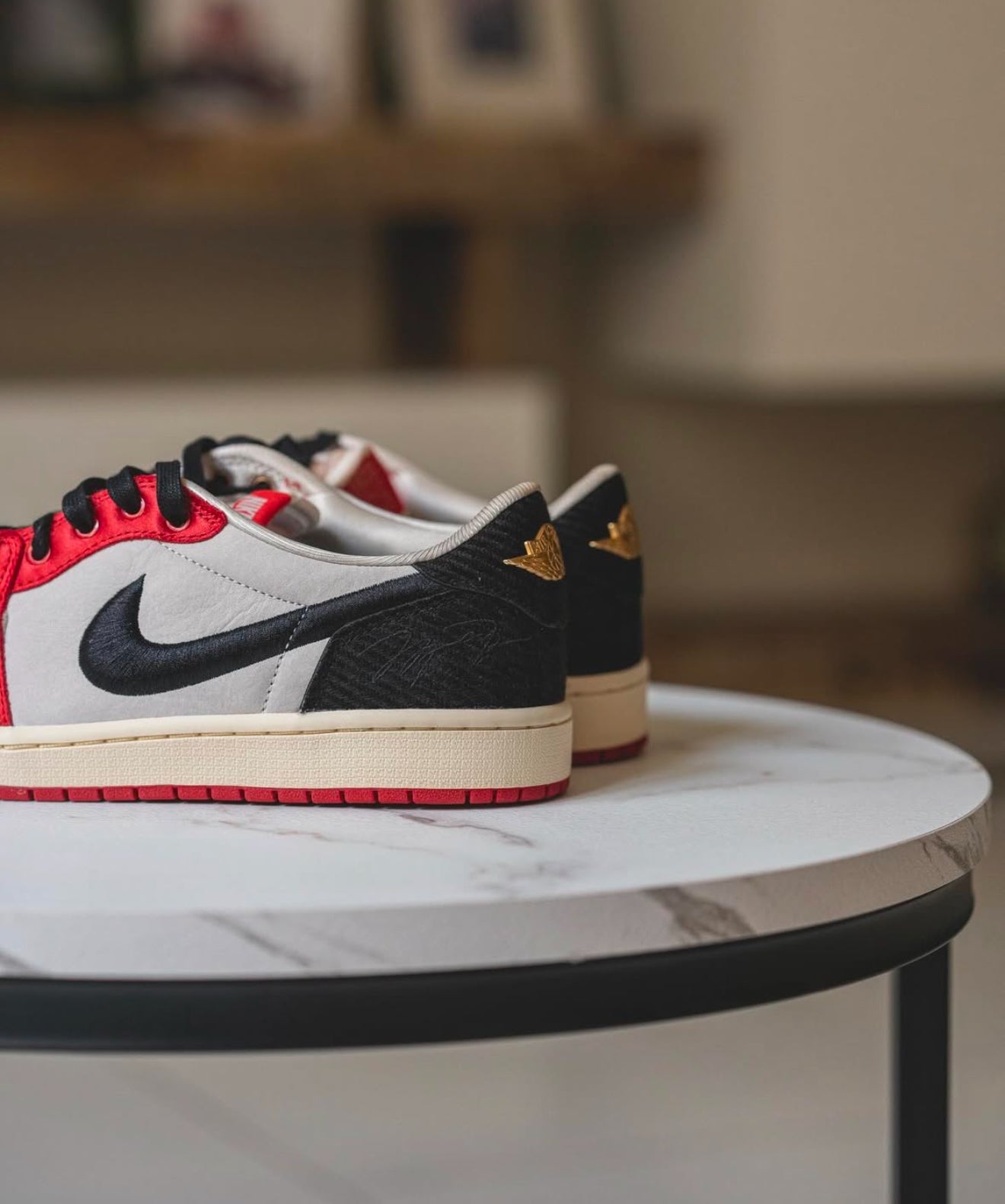 Air Jordan 1 Low x Trophy Room - Varsity Red (UA)