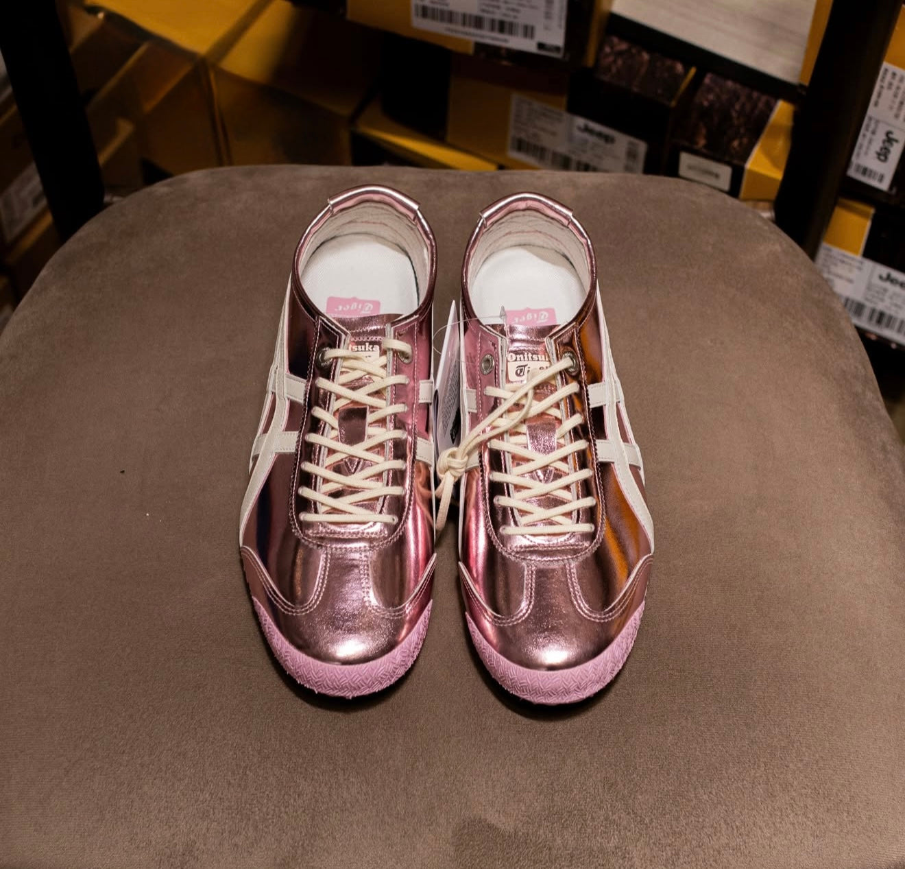 WMNs Mexico 66 SD Metallic Series Crystal Pink Cream