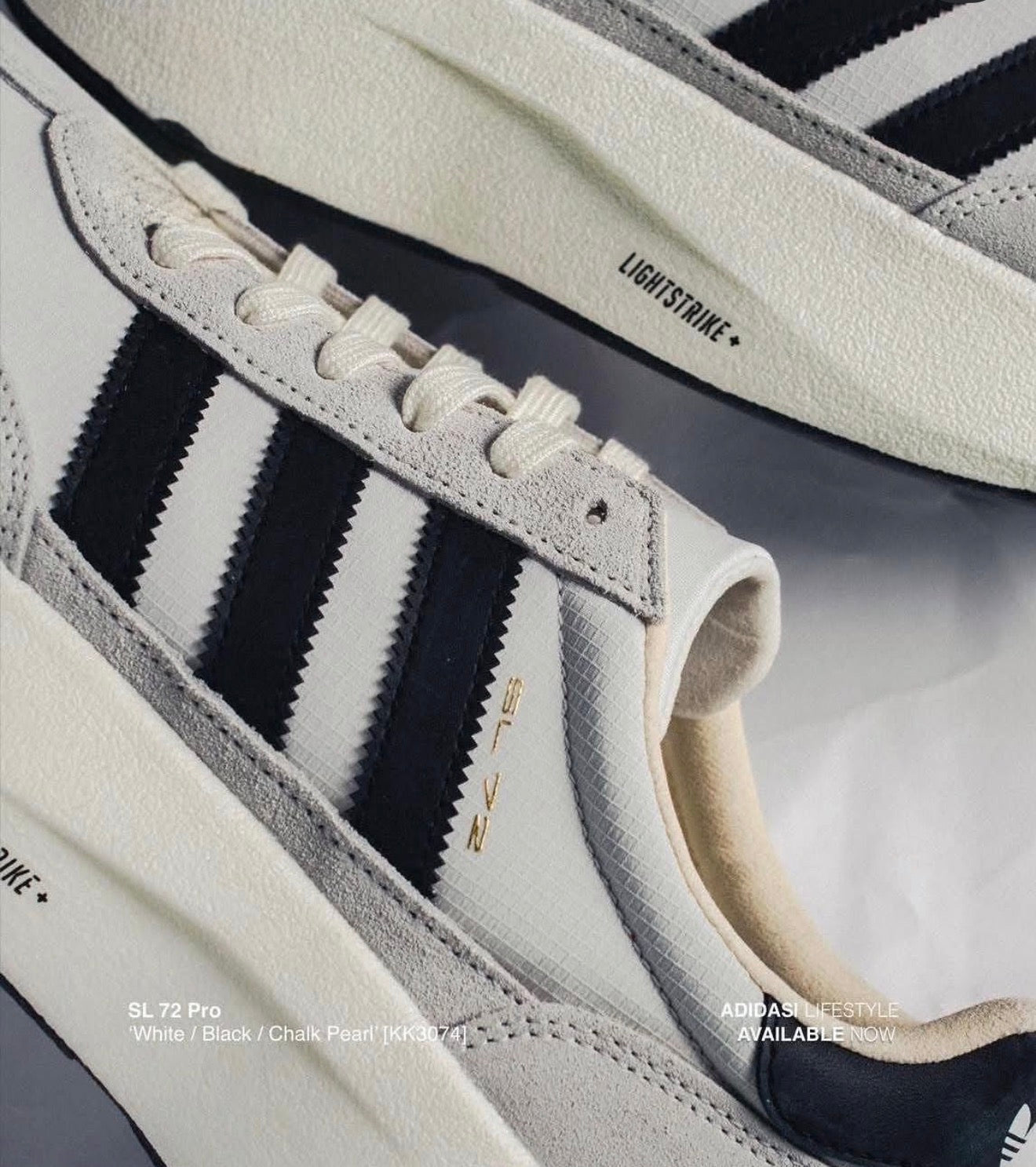 SL 72 Pro White Black Chalk Pearl