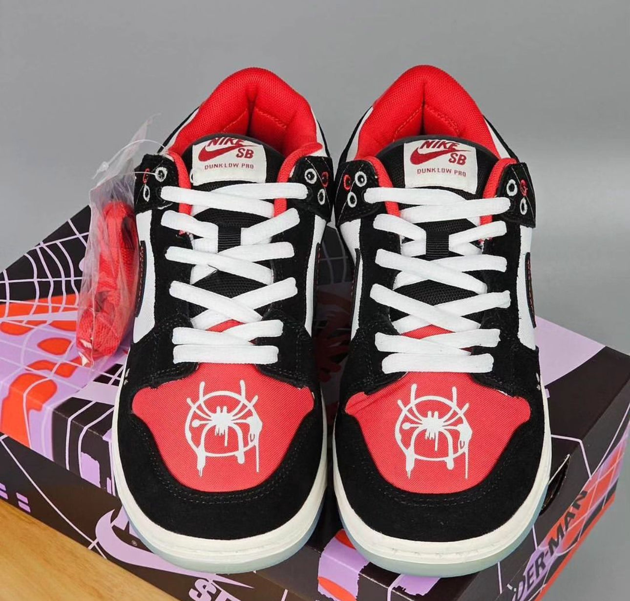 Spider Verse x Dunk Low Miles Morales Concept