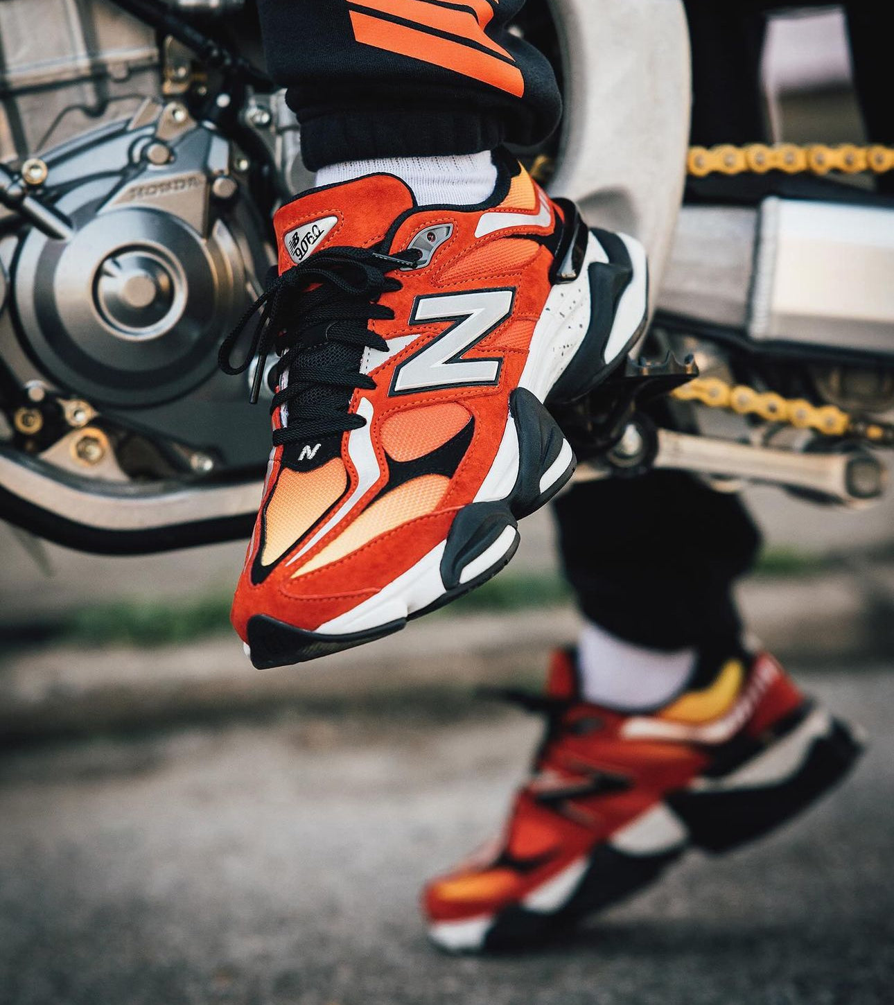 New Balance 9060 Fire Sign
