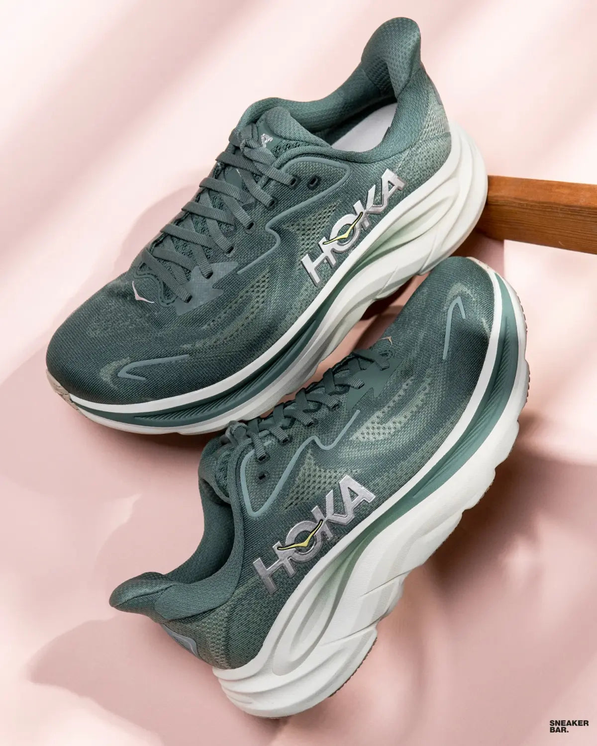 Hoka One One Clifton 10 Fern Truffle Salt