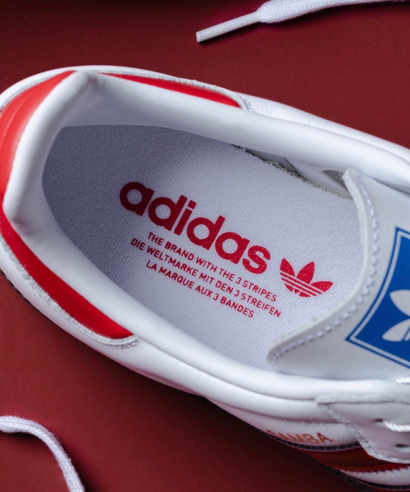 Samba OG White Better Scarlet