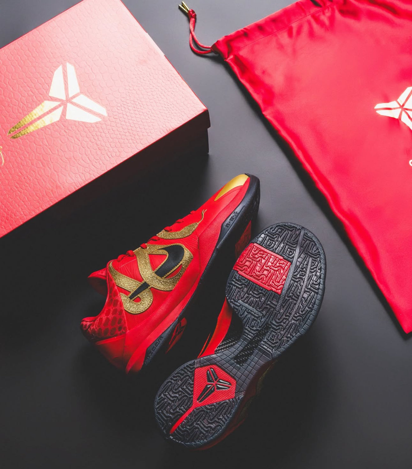 Kobe 5 Protro Year of the Mamba University Red