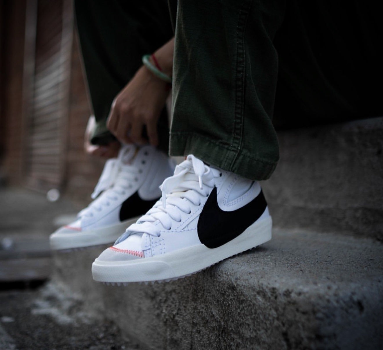 Blazer Mid 77 Jumbo White Black