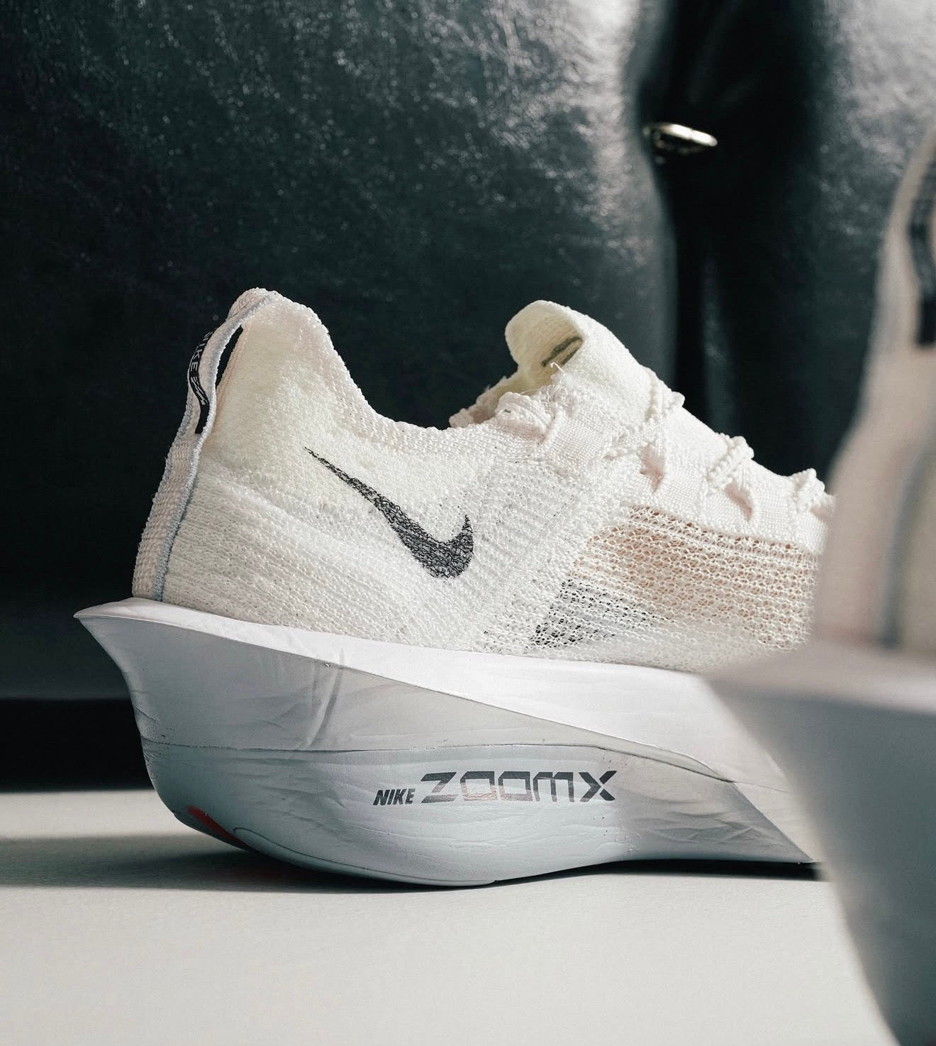 Air Zoom Alphafly Next% 3 White Pure Platinum Obsidian Mist Gridiron