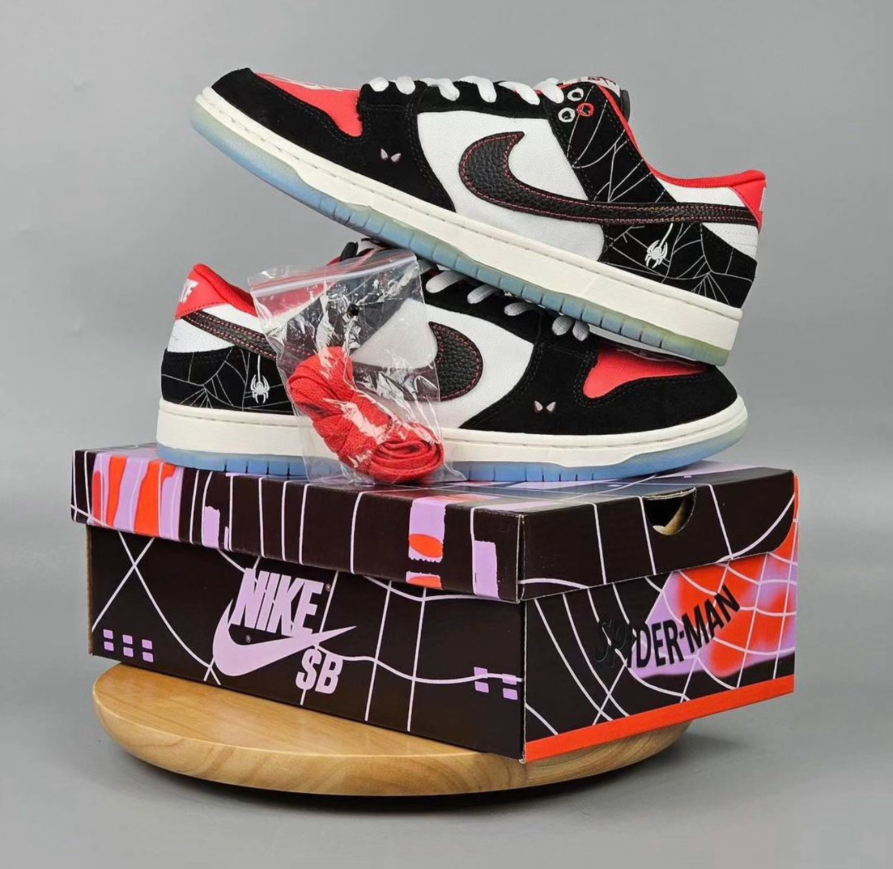 Spider Verse x Dunk Low Miles Morales Concept