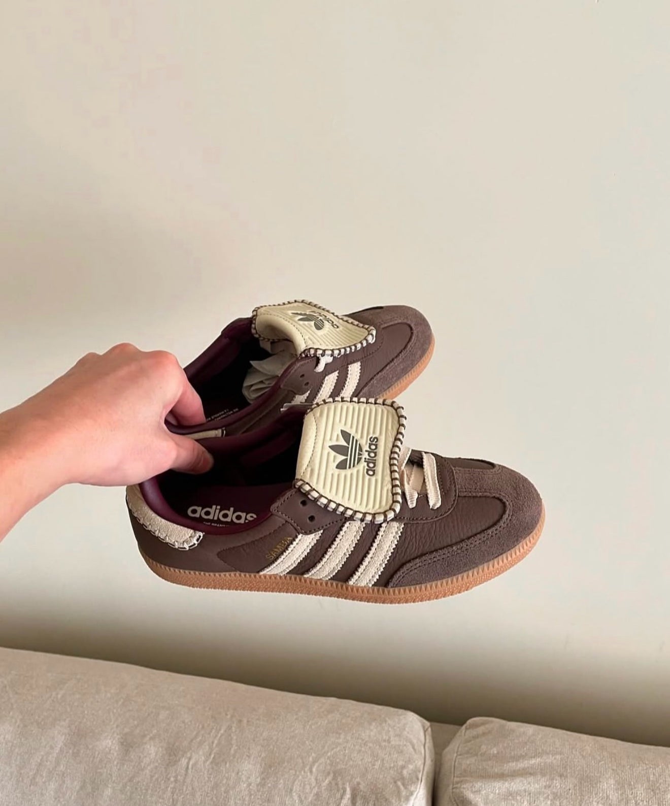 WMNs Samba LT Earth Strata White Gum