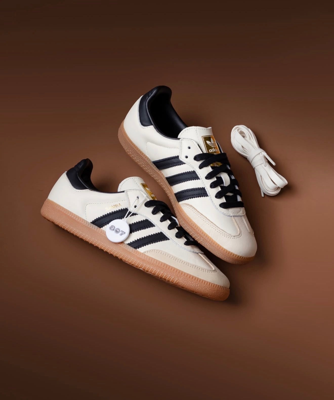 WMNs Samba Cream White Sand Strata