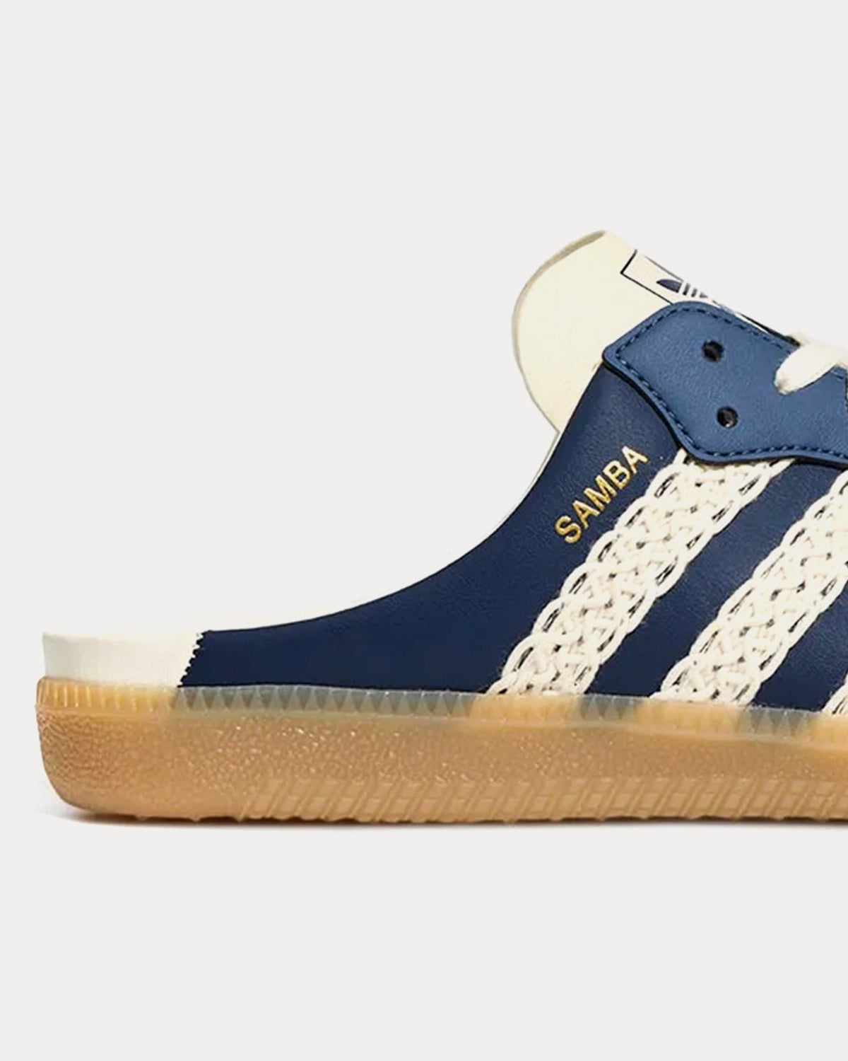 WMNs Samba Mule Indigo Off White Gum