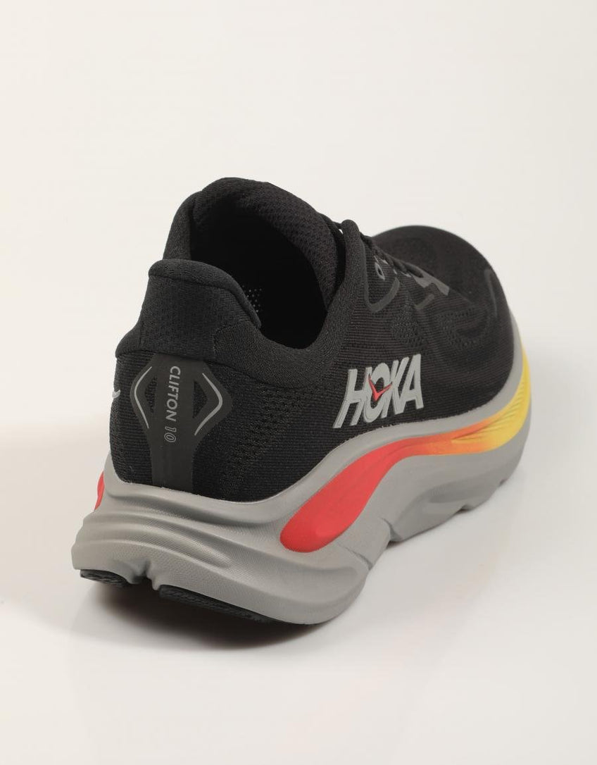Hoka One One Clifton 10 Black Galactic Grey
