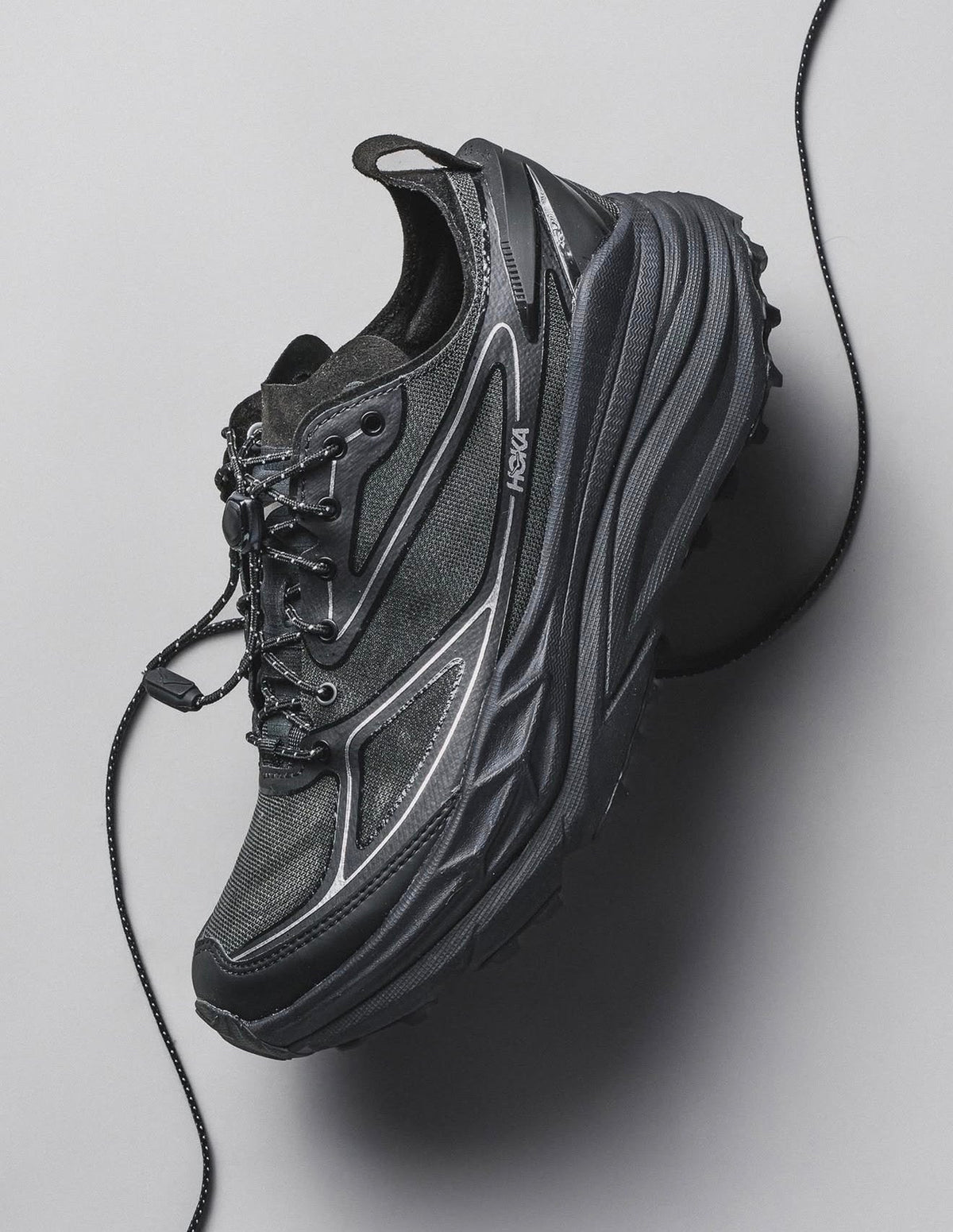Hoka One One Stinson One7 Black Silver