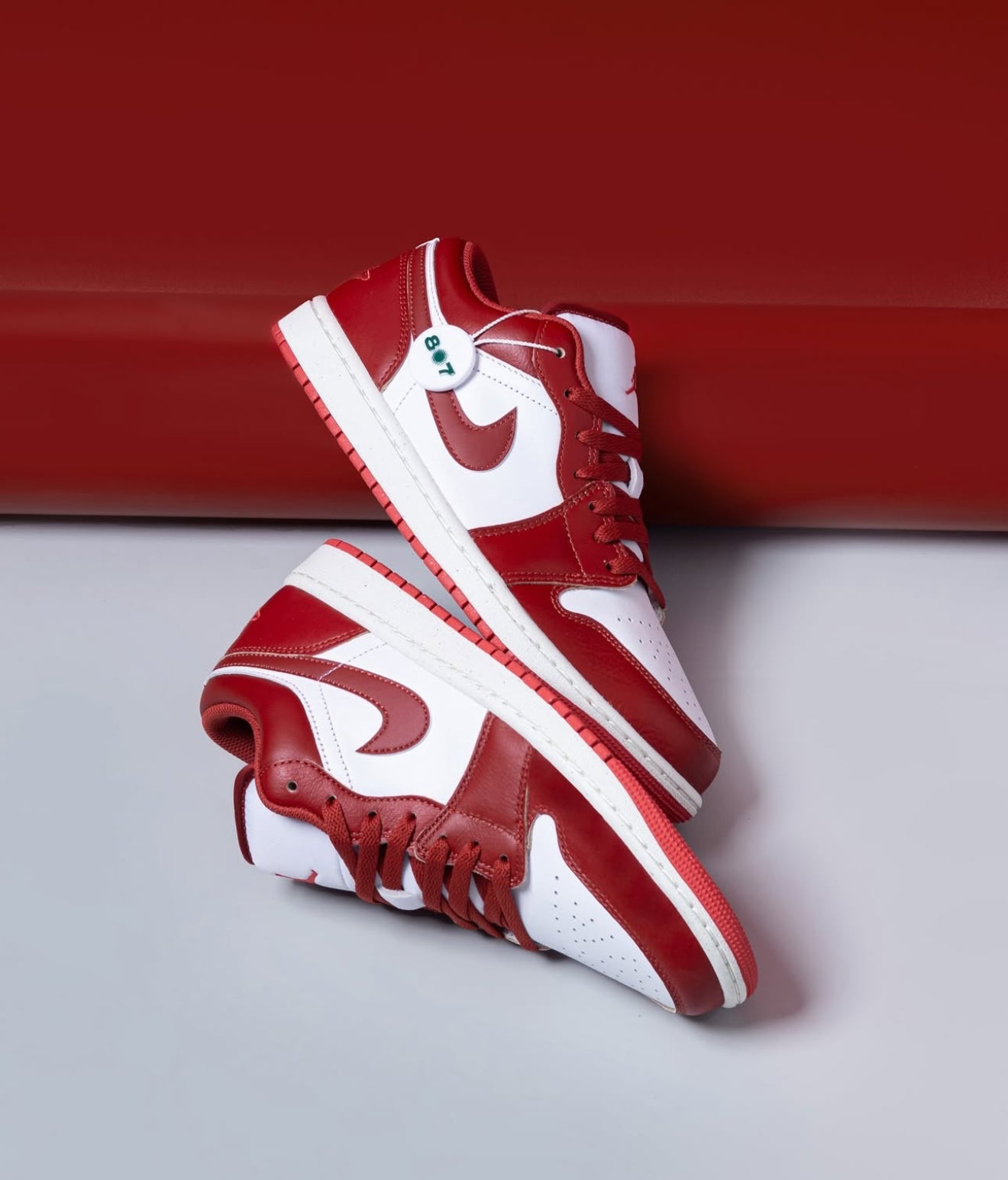 Air Jordan 1 Low Dune Red