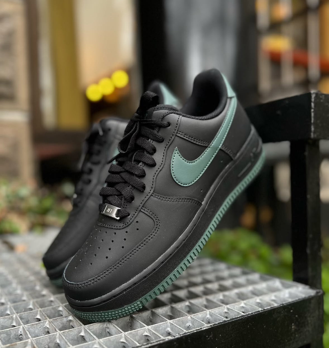 Airforce 1 Low '07 Black Vintage Green