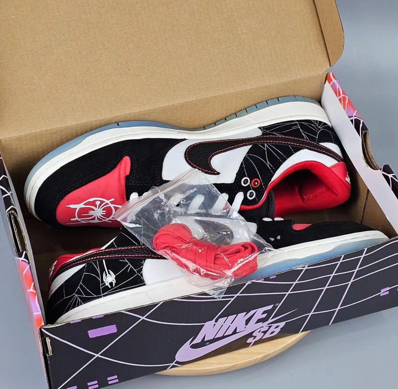 Spider Verse x Dunk Low Miles Morales Concept