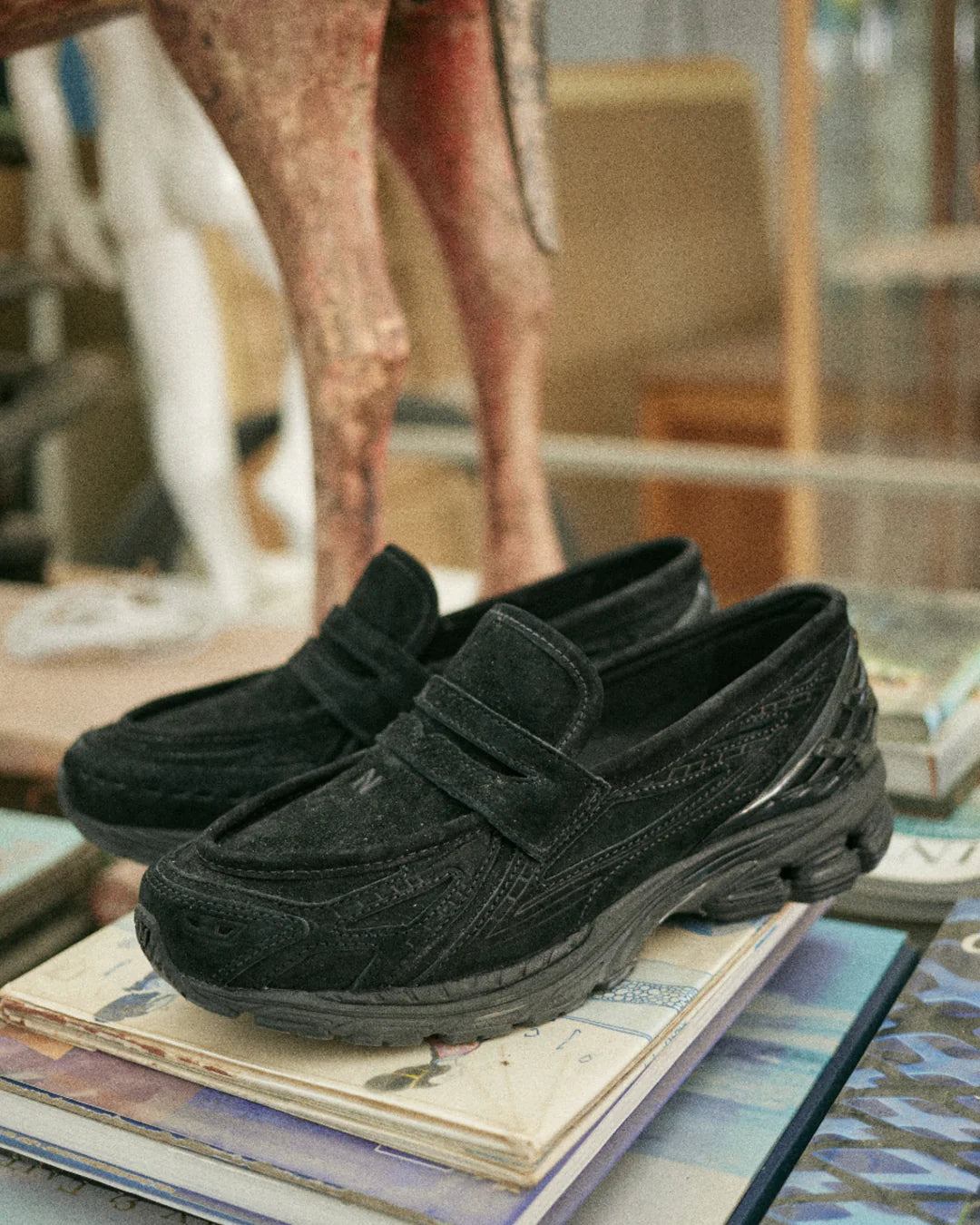 New Balance 1906L Black Suede
