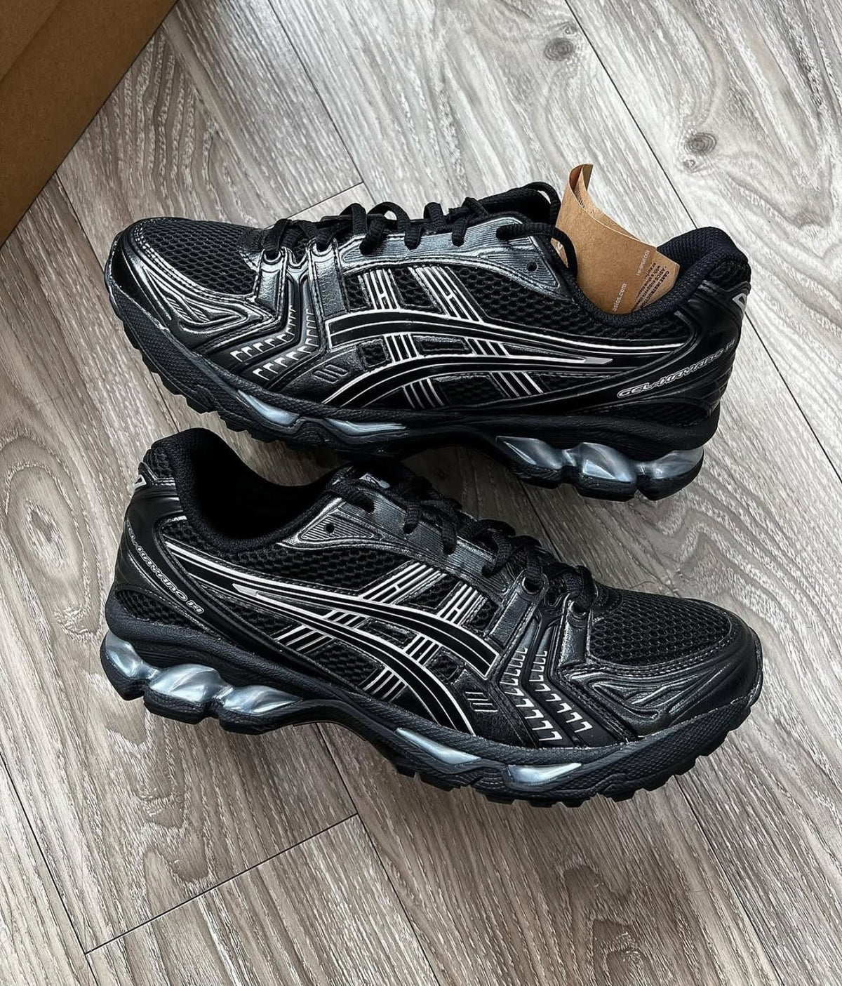 Gel Kayano 14 Black Pure Silver