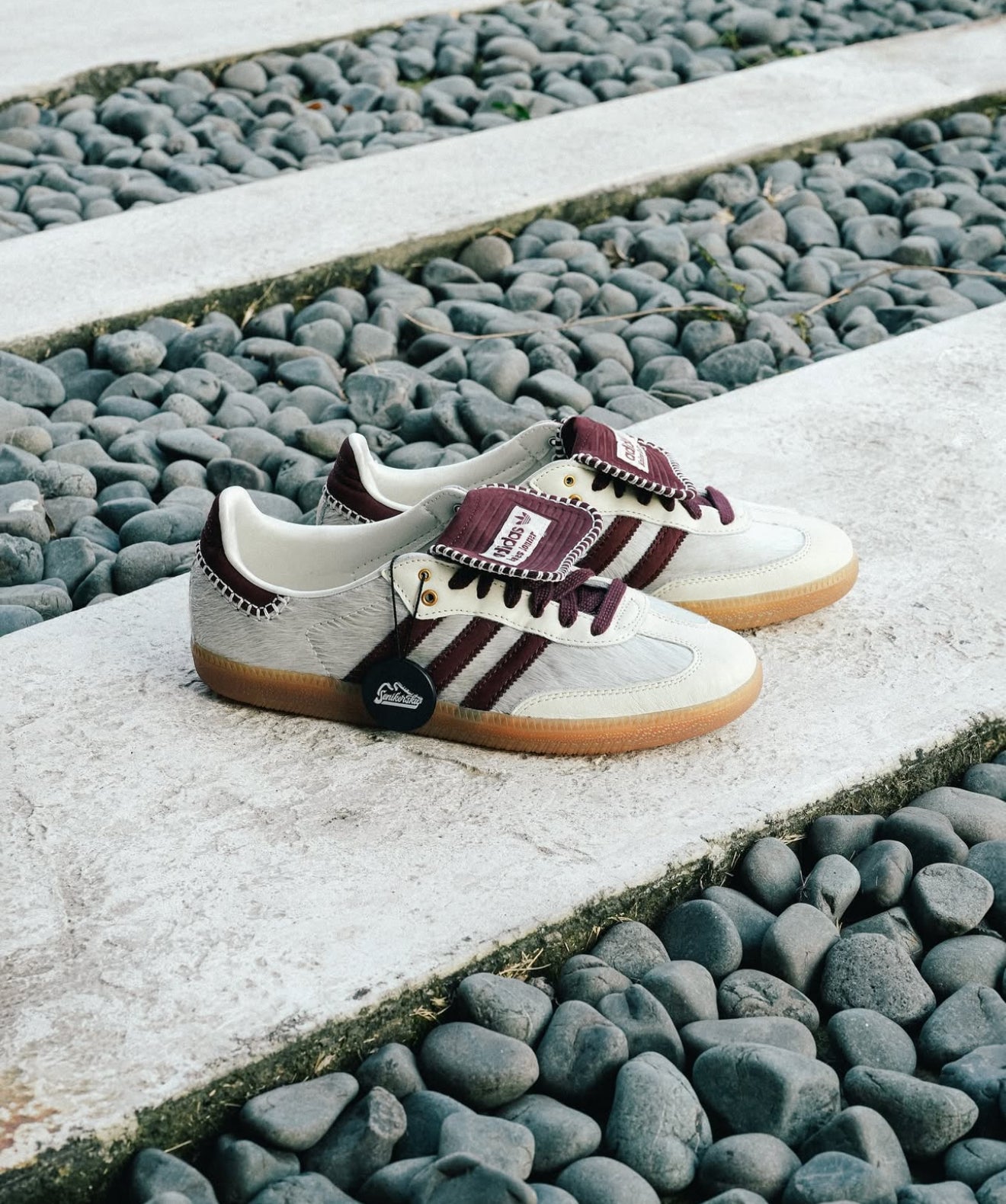 Samba Pony Tonal Wales Bonner Cream White
