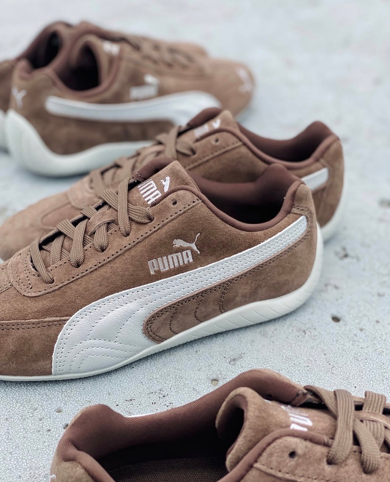 Puma Speedcat Chocolate Silver