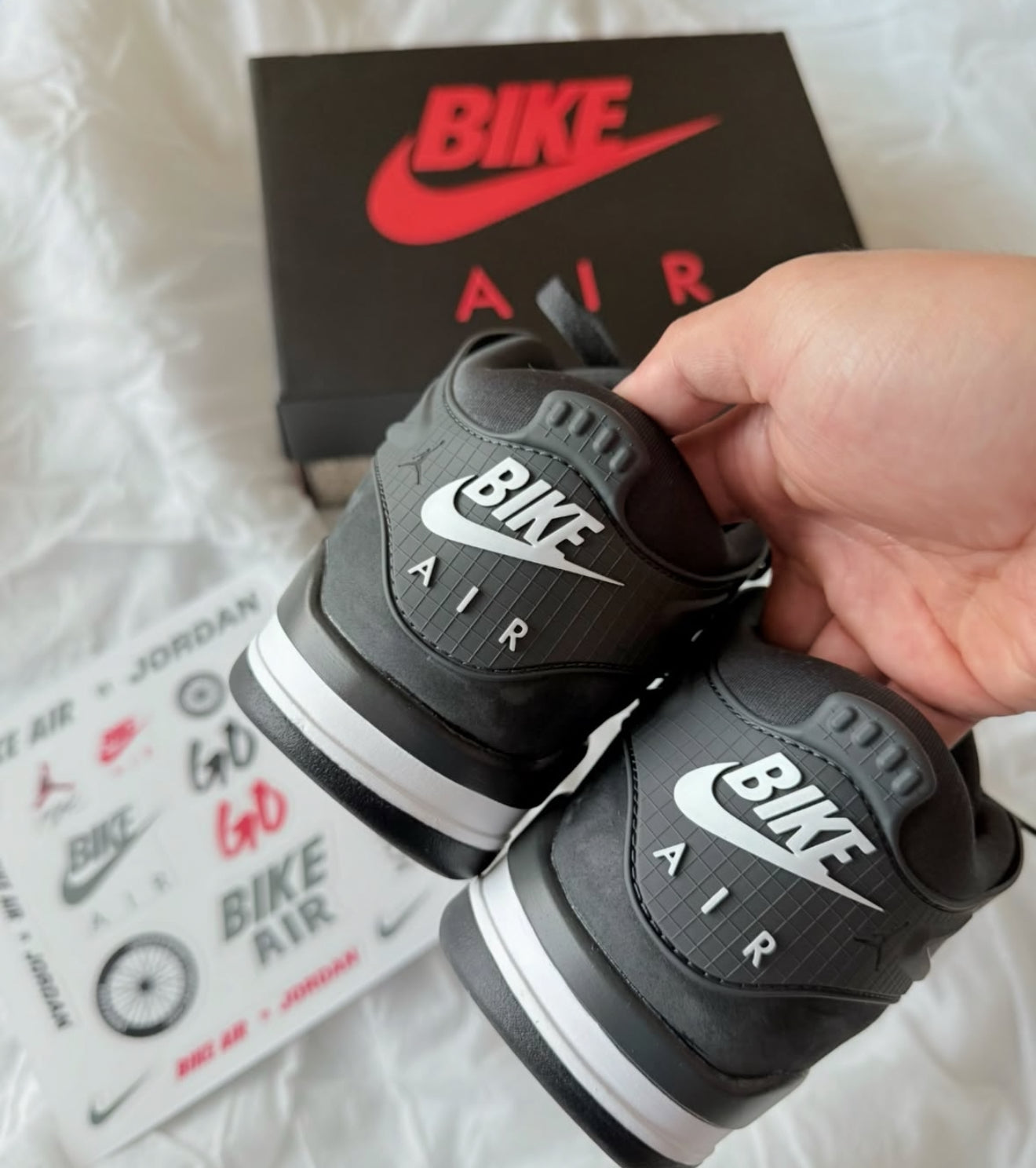 Air Jordan 4 RM x Nigel Sylvester Driveway Grey