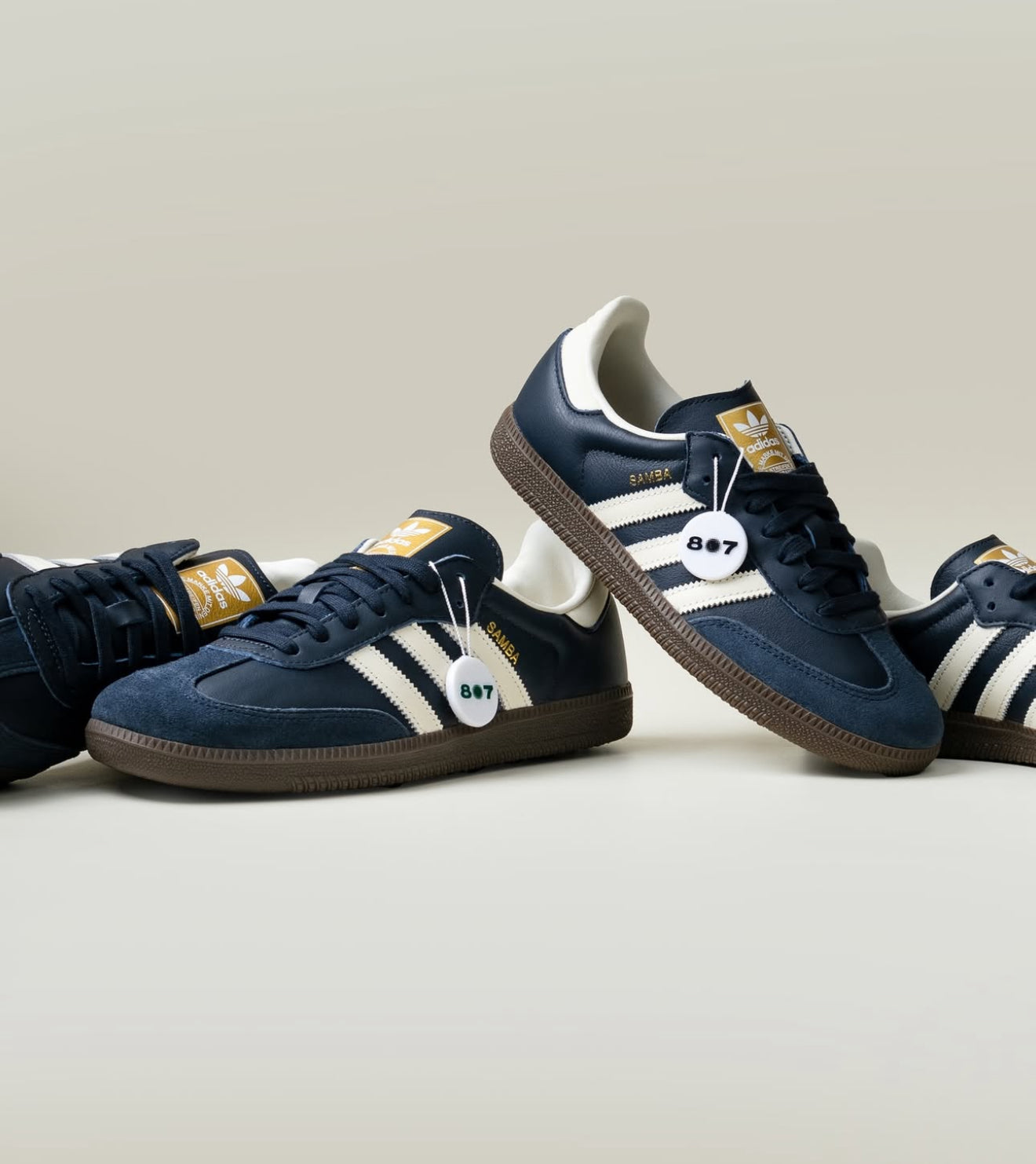 Samba Trainers Midnight Navy