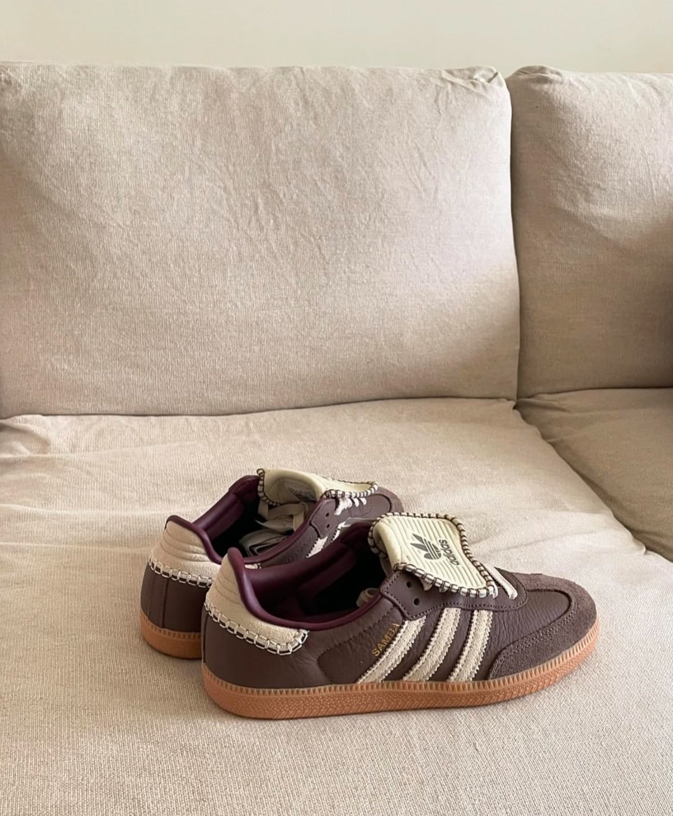 WMNs Samba LT Earth Strata White Gum