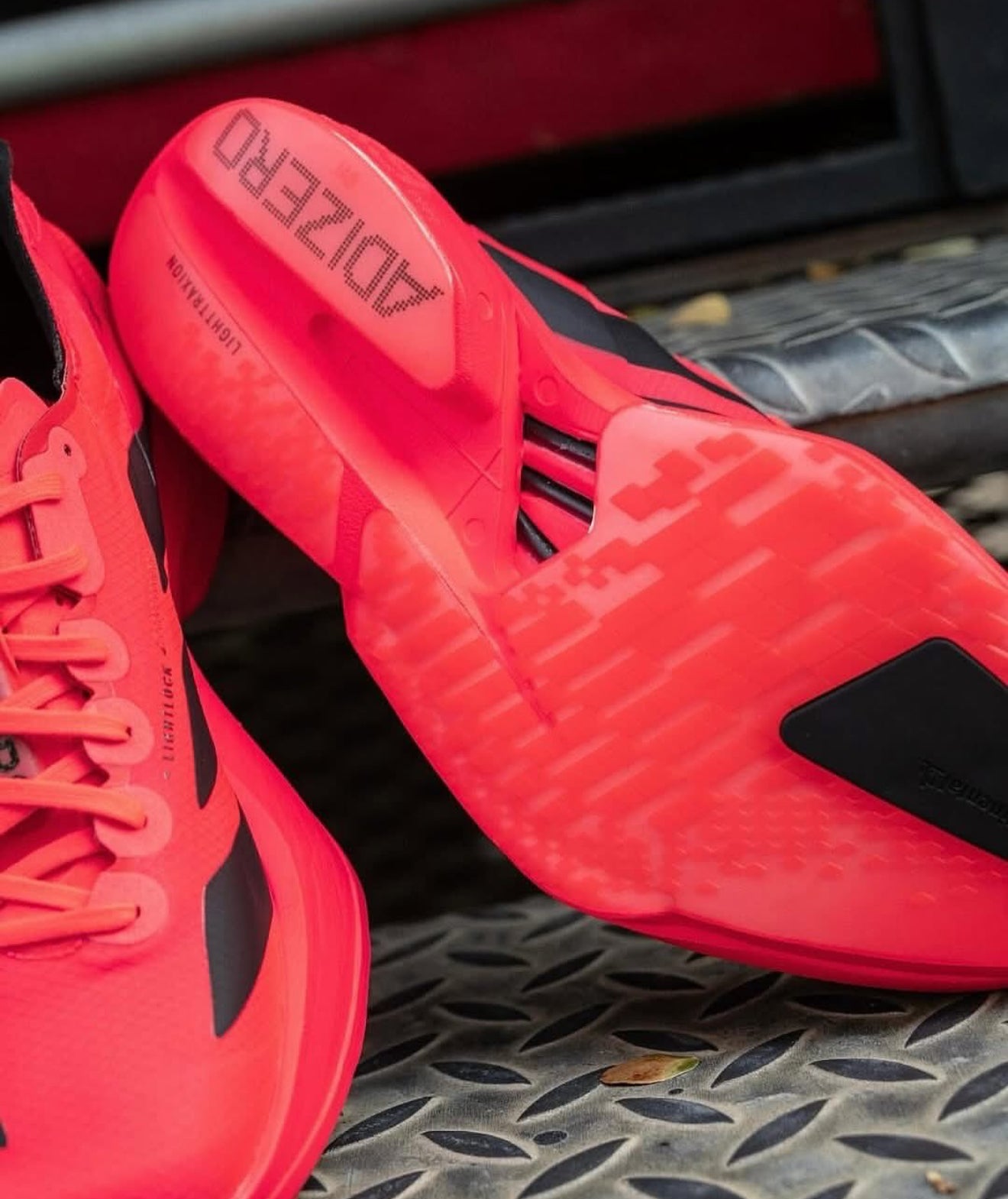Adizero Adios Pro 4 Lucid Red Black