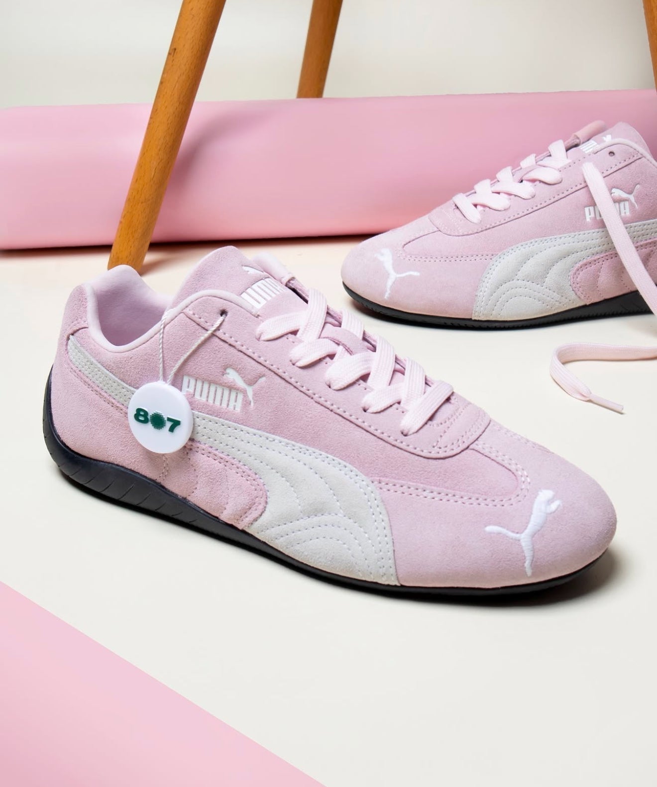 Puma Speed cat Pink White