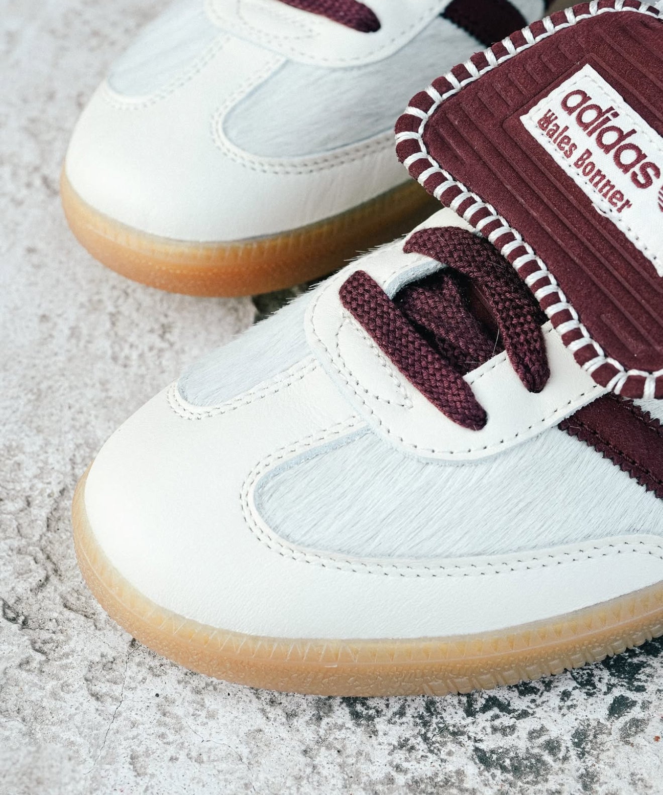 Samba Pony Tonal Wales Bonner Cream White