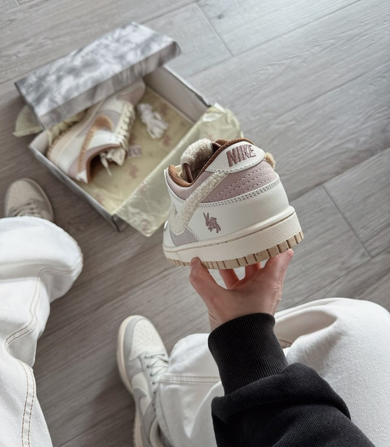 WMNS Dunk Low Retro PRM Year of the Rabbit Fossil Stone