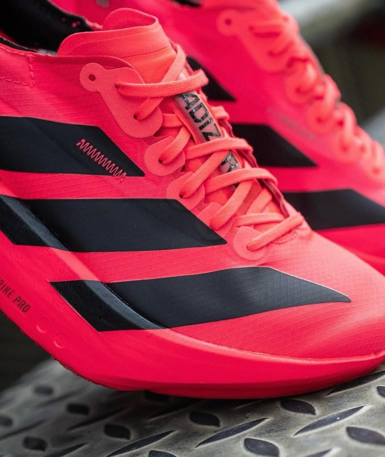 Adizero Adios Pro 4 Lucid Red Black