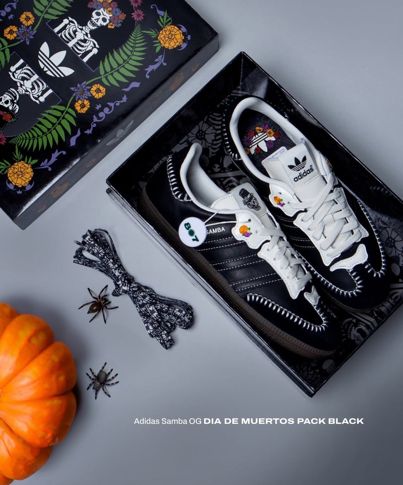 Samba OG Día de Muertos Pack Black