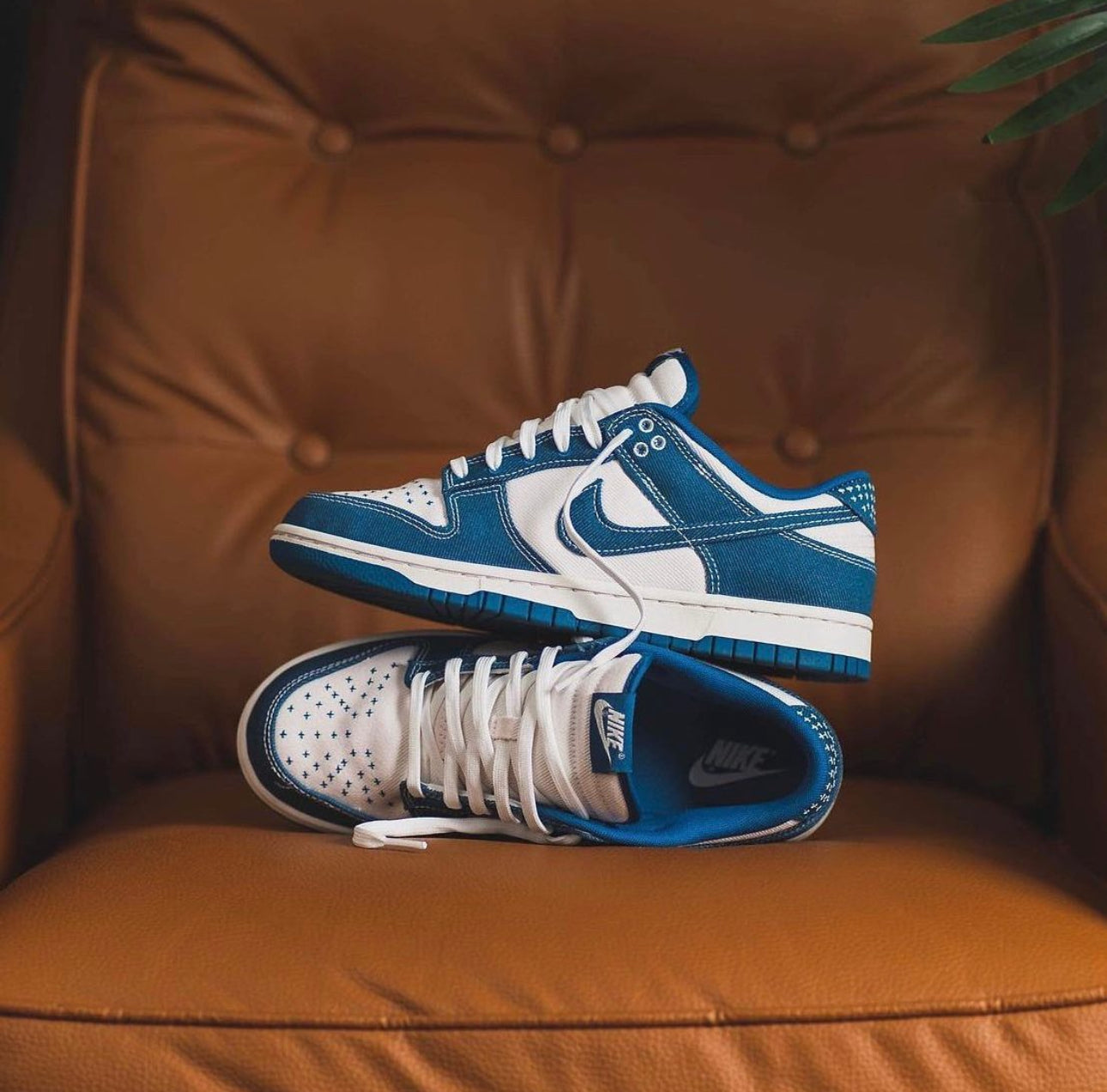 Dunk Low Industrial Blue Sashiko