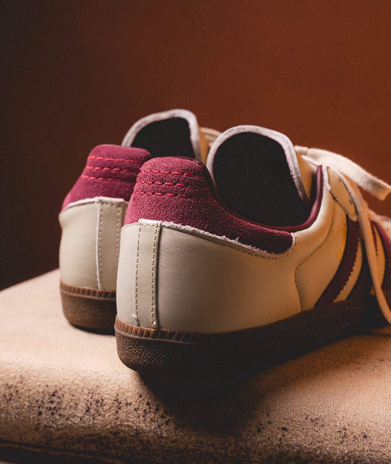 WMNs Samba OG Putty Grey Maroon
