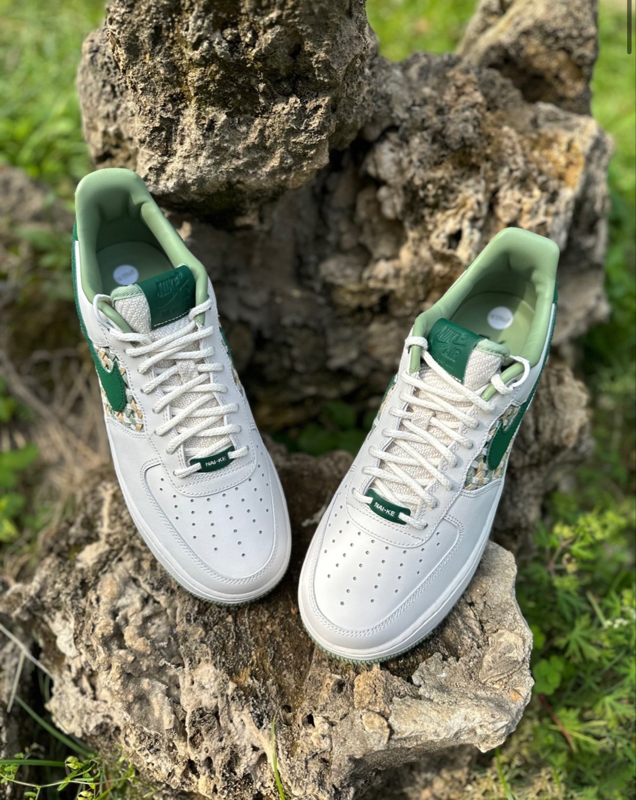 Airforce 1 Low '07 Premium NAI-KE Bamboo Weave Sail Gorge Green