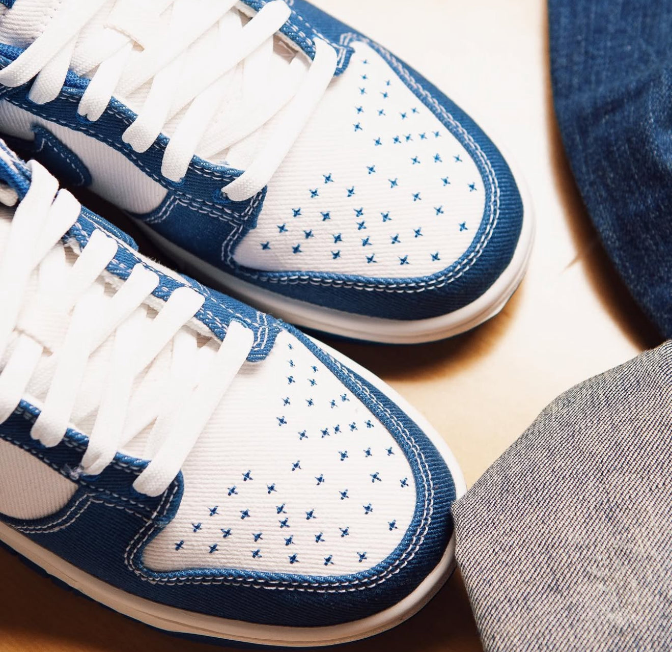 Dunk Low Industrial Blue Sashiko