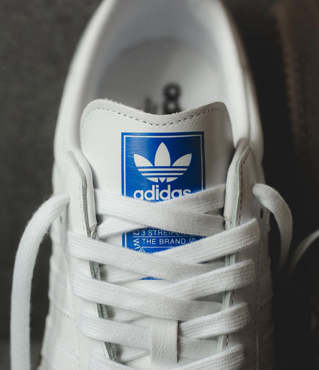 Samba Trainers Double White Gum