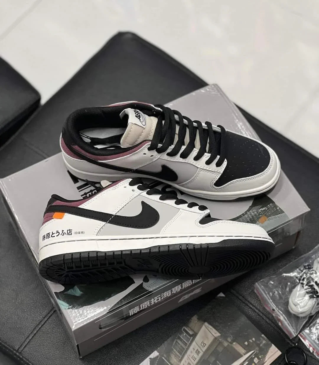Initial D AE-86 x Dunk Low trueno