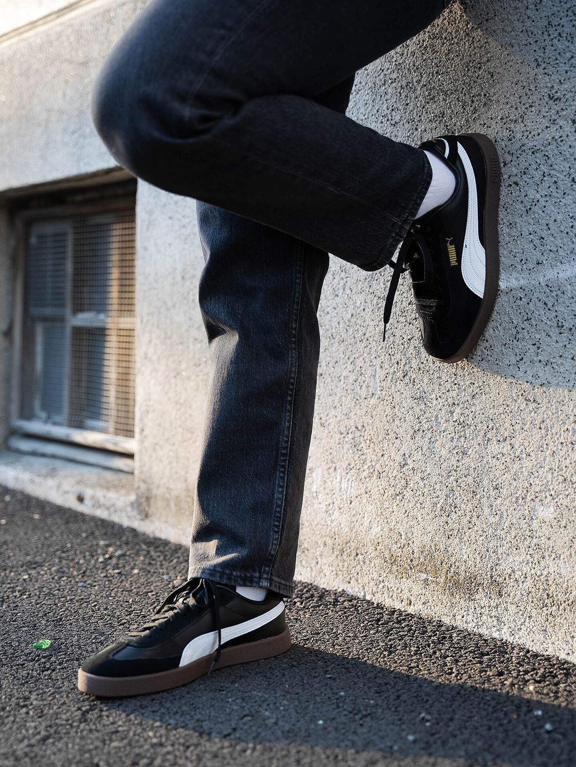 Puma club II Era Trainers Black white