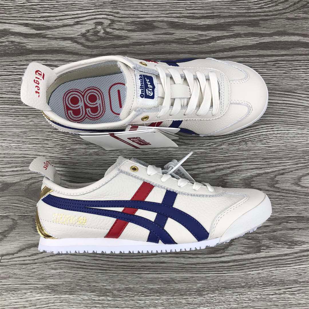 WMNs Mexico 66 White Gold Blue