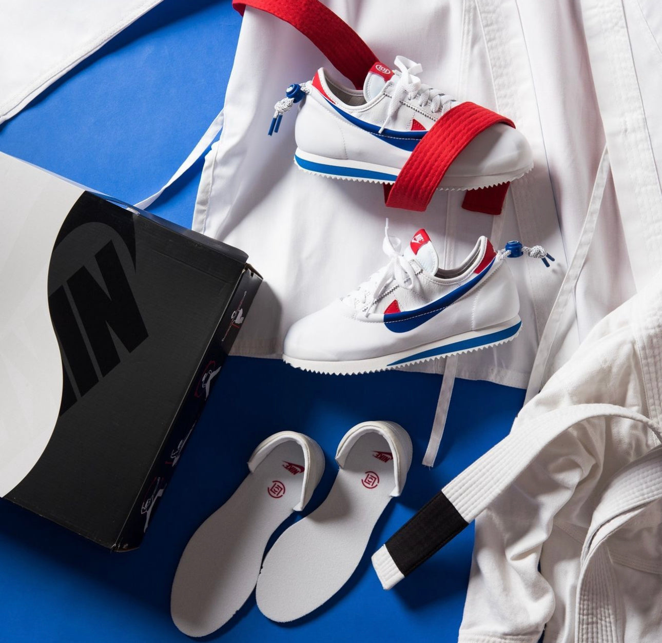 Clot x Cortez “ White/Game Royal “ ( Clotez )