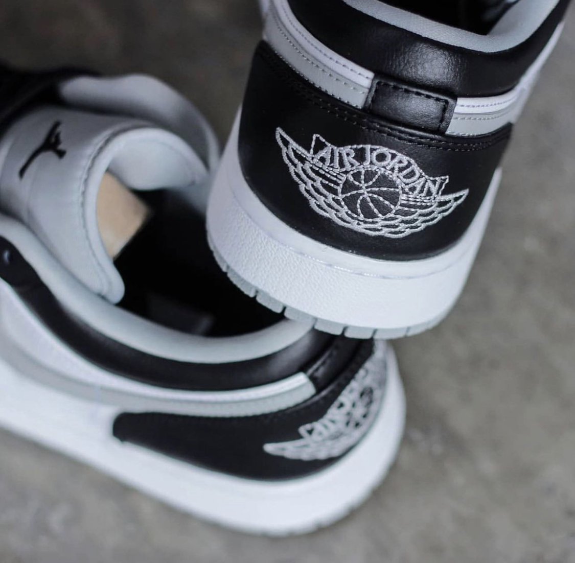 Air Jordan 1 Retro Low Shadow Smoke Grey